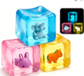 Make Bath Time Magical with Water-Activated Light-Up Glowing Cubes!