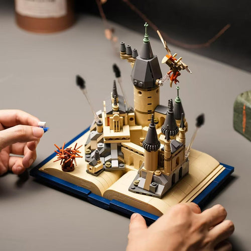 Castle book building blocks set