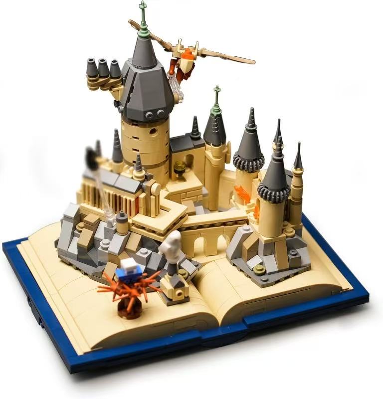 Castle book building blocks set